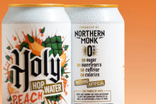 Load image into Gallery viewer, Holy Hop Water El Dorado &amp; Peach - Northern Monk - Sparkling Hop Water with Peach, 0%, 440ml Can
