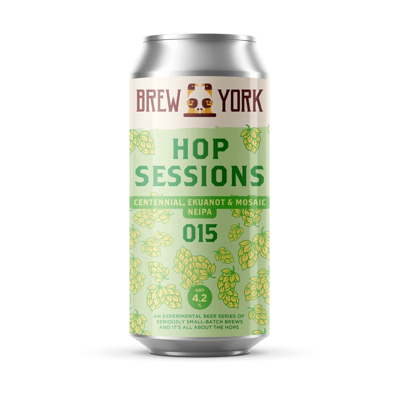 Hop Session Taps Hop Sessions 015 - Brew York - NEIPA, 4.2%, 440ml Can – Raynville ...