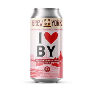 I Love BY 2025 - Brew York - Passion Fruit & Guava Sour, 5.2%, 440ml Can