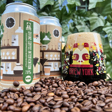 Load image into Gallery viewer, Divine Coffee Intervention - Brew York - Coconut Espresso Martini Milk Stout, 7.5%, 440ml Can
