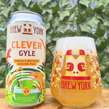 Load image into Gallery viewer, Clever Gyle - Brew York - Strata &amp; El Dorado Pale, 5.1%, 440ml Can
