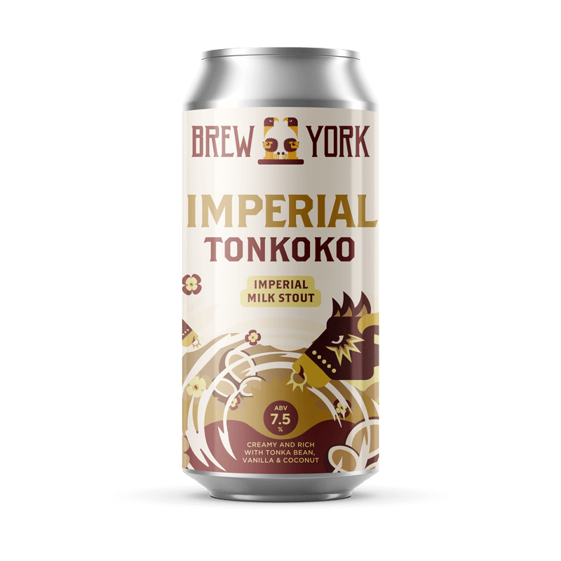 Imperial Tonkoko - Brew York - Imperial Milk Stout, 7.5%, 440ml Can