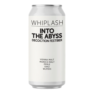 Into the Abyss - Whiplash Beer - Decoction Festbier, 5.8%, 440ml Can
