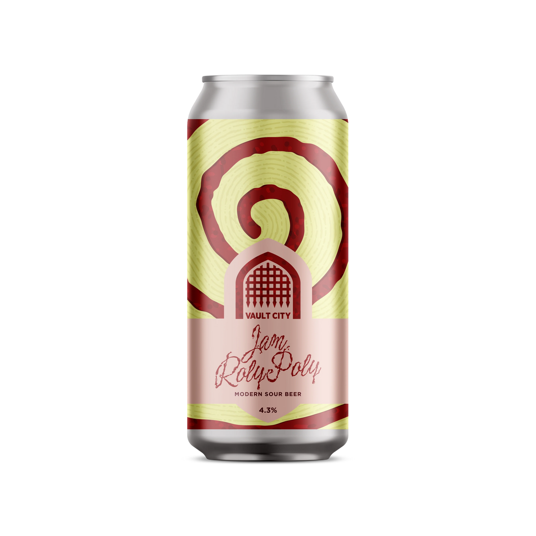 Jam Roly Poly Packaging Jam Roly Poly - Vault City - Jam Roly Poly Sour, 4.3%, 440ml Can ...