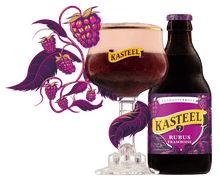 Load image into Gallery viewer, Kasteel Rubus Framboise - Kasteel Brouwerij Vanhonsebrouck - Belgian Raspberry Beer, 7%, 330ml Bottle
