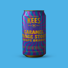 Load image into Gallery viewer, Caramel Fudge Stout Grape Brandy Barrel Aged Edition - Brouwerij Kees - Grape Brandy Barrel Aged Imperial Caramel Fudge Stout, 11%, 330ml Can
