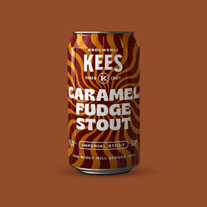 Caramel Fudge Stout - Brouwerij Kees - Caramel Fudge Imperial Stout, 11.5%, 330ml Can