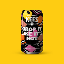 Load image into Gallery viewer, Drop It Like It's Hot - Brouwerij Kees X Folkingebrew - Liqourice &amp; Cacao Imperial Stout, 14.5%, 330ml Can
