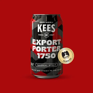 Export Porter 1750 - Brouwerij Kees - Imperial Export Porter, 10.5%, 330ml Can