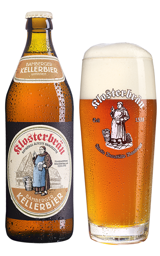 Kellerbier - Klosterbräu Bamberg - Kellerbier, 5.3%, 500ml Bottle
