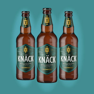 Knack - Thornbridge Brewery - Bottle Conditioned Dark Mild, 4%, 500ml Bottle