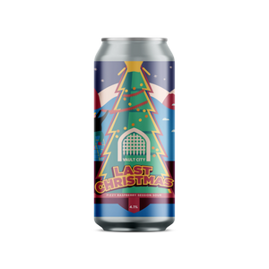 Last Christmas - Vault City - Fizzy Raspberry Session Sour, 4.1%, 440ml Can