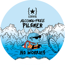 Load image into Gallery viewer, No Worries Pilsner - Lervig Bryggeri - Alcohol Free Pilsner, 0.5%, 330ml Can
