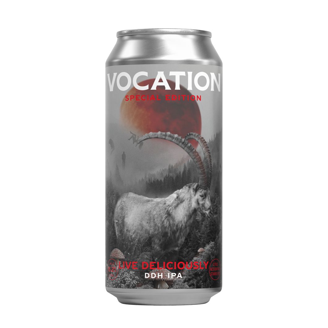 Live Deliciously - Vocation Brewery - DDH IPA, 6.2%, 440ml Can
