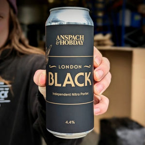 London Black - Anspach & Hobday - Nitro Porter, 4.4%, 470ml Can