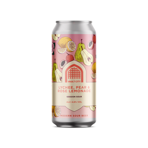Lychee, Pear & Rose Lemonade - Vault City - Lychee, Pear & Rose Lemonade Sour, 4.6%, 440ml Can