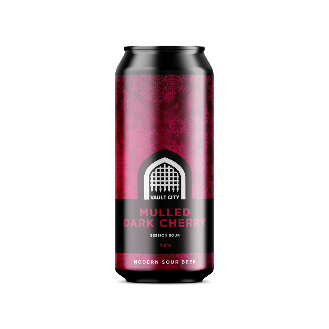 Mulled Dark Cherry - Vault City - Mulled Dark Cherry Session Sour, 4.8%, 440ml Can