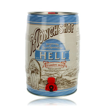 Load image into Gallery viewer, Mönchshof Hell - Kulmbacher Brauerei - Helles, 4.9%, 5 Litre Mini Keg
