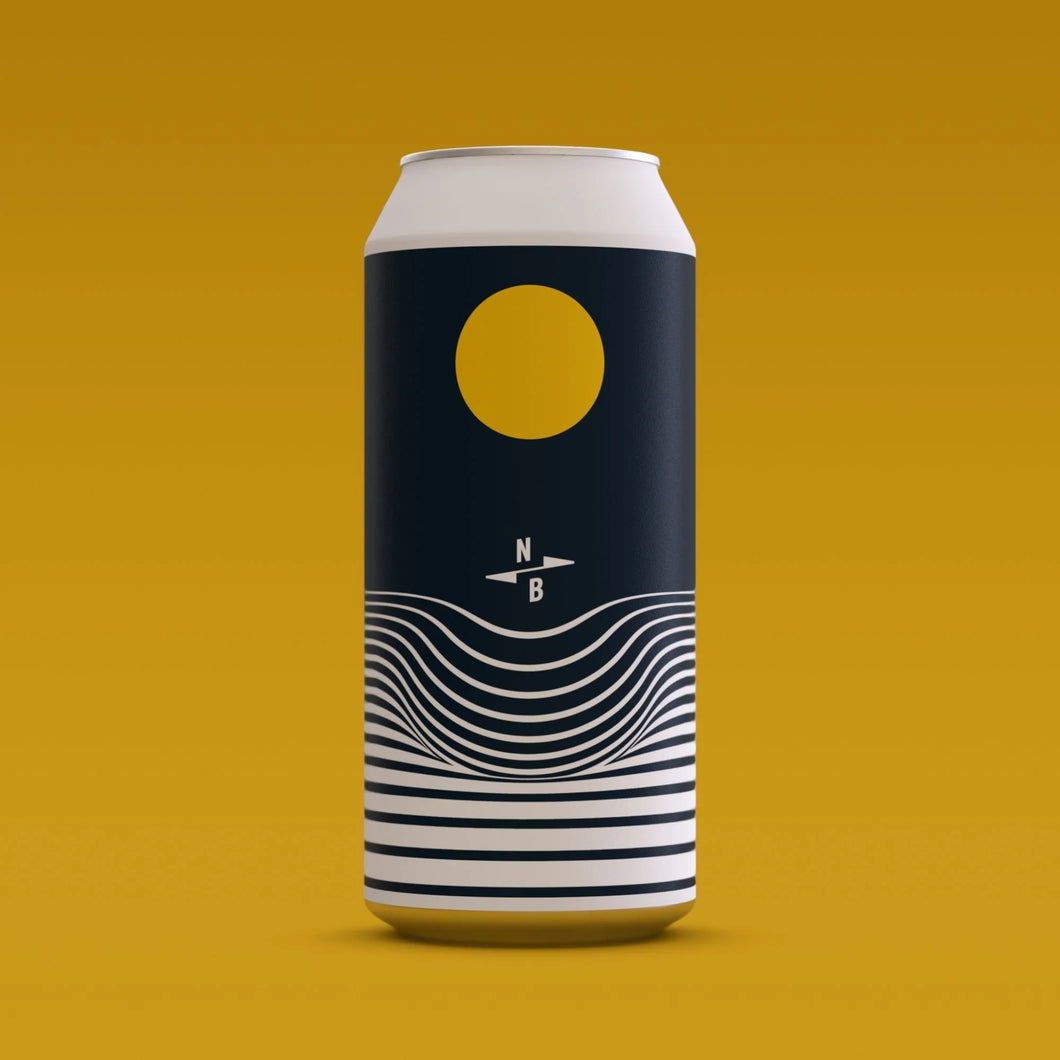 Grapefruit Flat Moon Society - North Brewing Co - Alcohol Free Grapefruit Pale Ale, 0.5%, 440ml Can