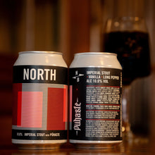 Load image into Gallery viewer, Imperial Stout - North Brewing Co X Pühaste Brewery - Blended BA Imperial Stout w/ Peppers, 10%, 330ml Can
