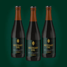 Load image into Gallery viewer, Necessary Evil Mezcal - Thornbridge Brewery - Mezcal Barrel Aged Imperial Stout, 13%, 375ml Bottle
