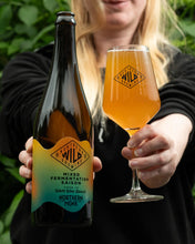Load image into Gallery viewer, Northern Wild Brewing Batch 004 - Northern Monk X Crossover Blendery - White Wine Barrel Aged Mixed Fermentation Saison, 7.5%, 750ml Sharing Bottle
