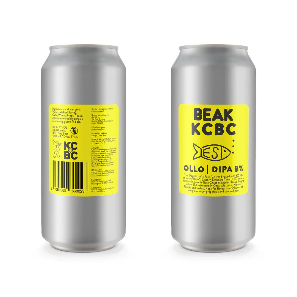 Ollo - Beak Brewery X KCBC - DIPA, 8%, 440ml Can