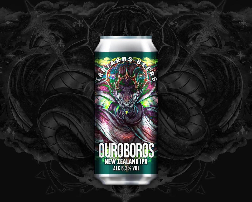 Ouroboros - Tartarus Beers X Full Circle Brew Co - New Zealand IPA, 6.3%, 440ml Can