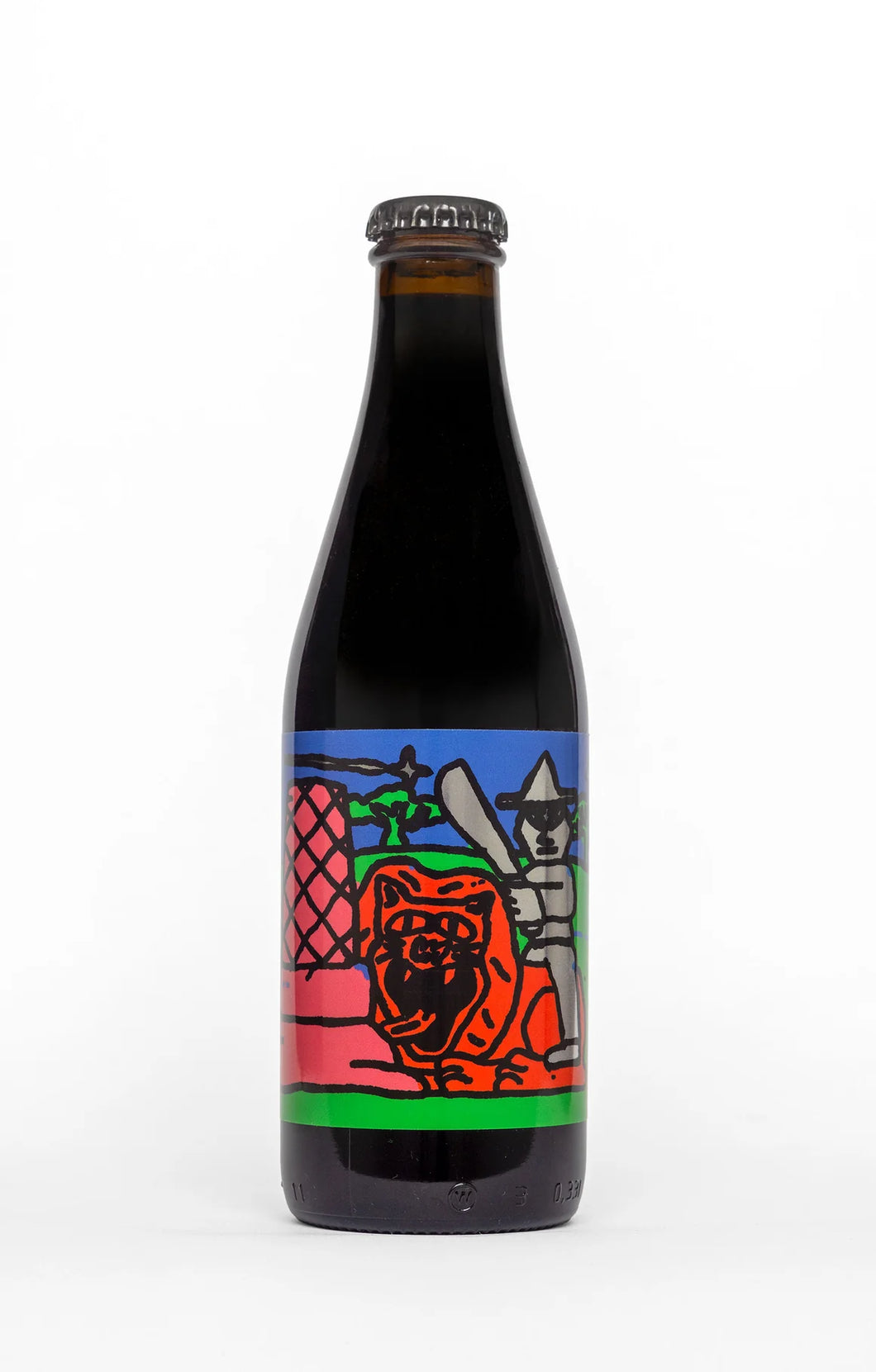 Safari Barrel Aged - Omnipollo X Angry Chair - BA Imperial Vegan Ice Cream Quadruple Stack Stout, 13%, 330ml Bottle