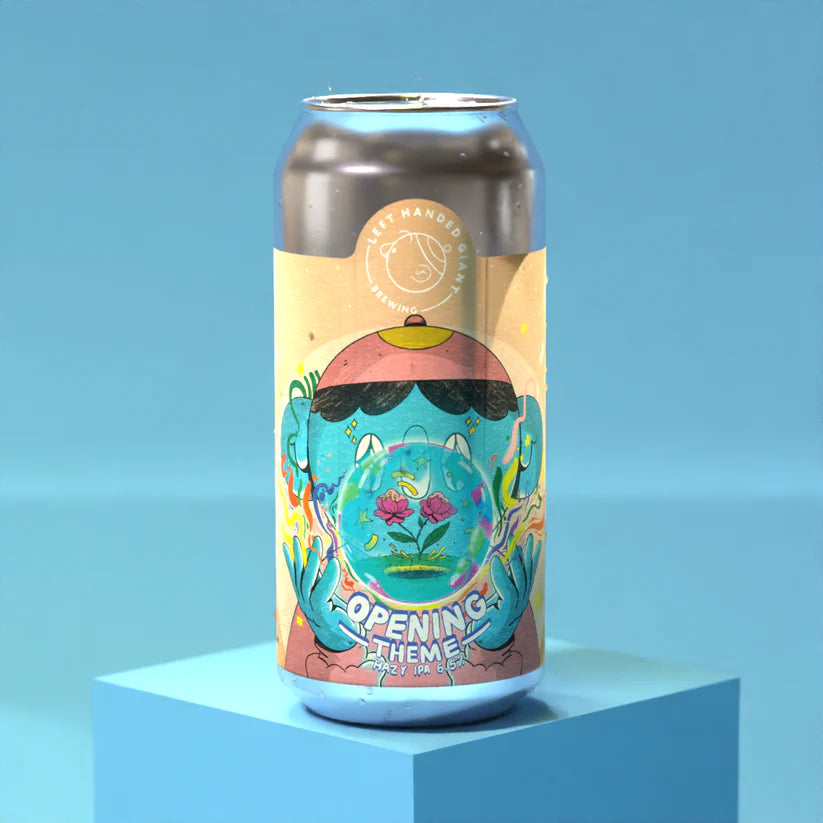 Opening Theme - Left Handed Giant - Hazy IPA, 6.5%, 440ml Can
