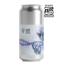 Load image into Gallery viewer, Operation Genome [26.03] 450 North - Azvex Brewing X 450 North Brewing Co - Apple, Pineapple, Lemon, Coconut, Blue Spirulina Smoothie Sour, 8%, 440ml Can
