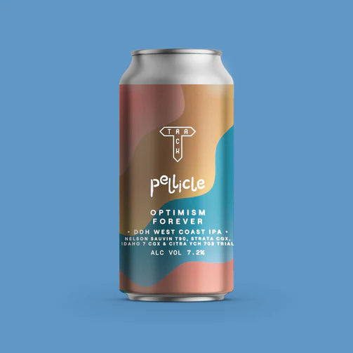 Optimism Forever - Track Brewing Co X Pellicle - Gluten Free West Coast IPA, 7.2%, 440ml Can