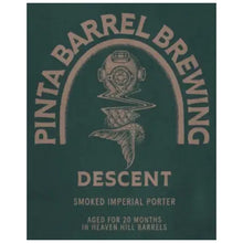 Load image into Gallery viewer, Descent 2024 - Pinta Barrel Brewing - Bourbon BA Smoked Imperial Stout, 12%, 330ml Bottle
