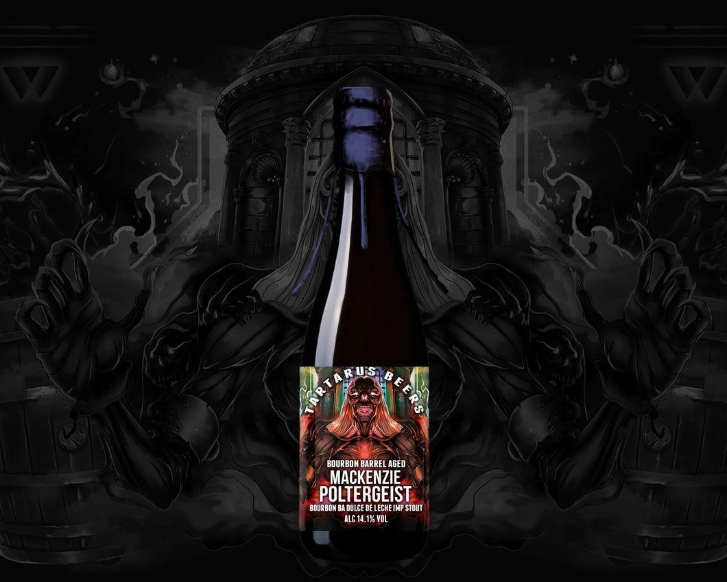 Mackenzie Poltergeist BA - Tartarus Beers X Vault City - Bourbon Barrel Aged Dulce de Leche Imperial Stout, 14.1%, 375ml Bottle