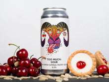 Load image into Gallery viewer, Too Much: Sour - Pastore Brewing X Two Flints Brewery - An Impish Imperial Pastry Sour, 8%, 440ml Can

