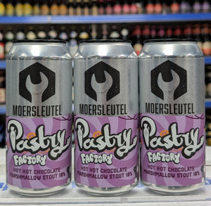 Pastry Factory Hot Hot Chocolate - De Moersleutel - Marshmallow, Chocolate and Chilli Pastry Stout, 10%, 440ml Can