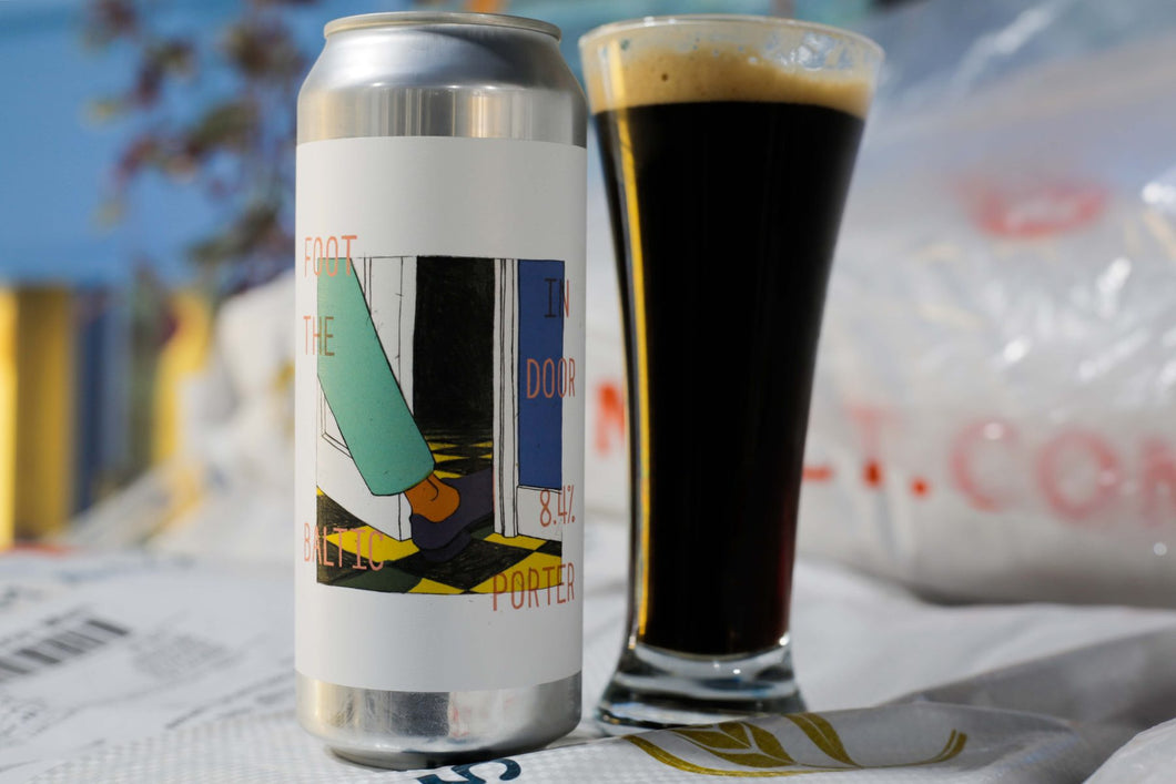 Foot in the Door - Baron Brewing - Baltic Porter, 8.4%, 500ml Can