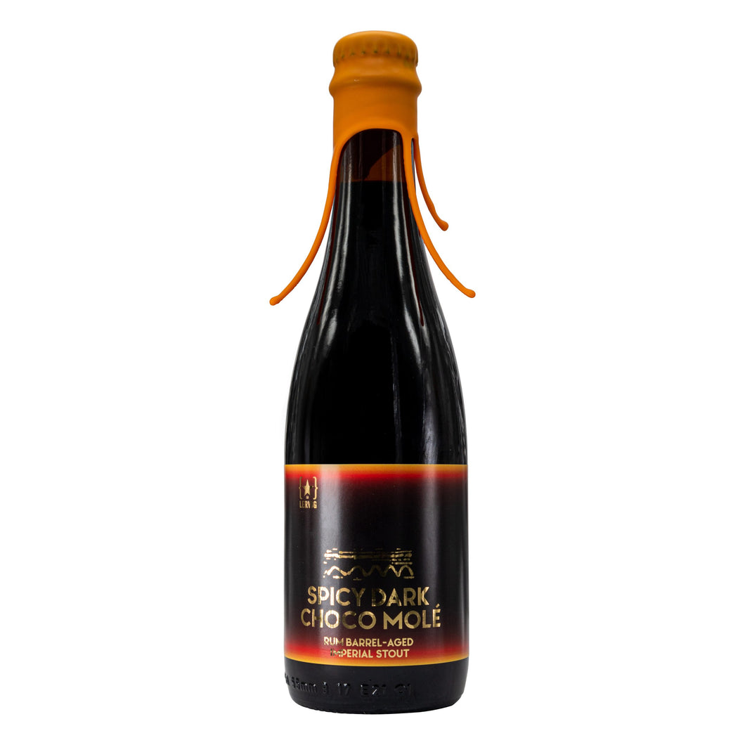 Rackhouse Spicy Dark Choco Mole - Lervig Bryggeri - Rum Barrel Aged Cacao & Chilli Imperial Stout, 14.5%, 375ml Bottle