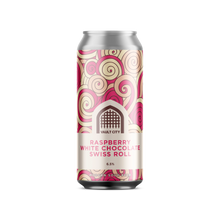 Load image into Gallery viewer, Raspberry White Chocolate Swiss Role - Vault City - Raspberry White Chocolate Swiss Role Sour, 6.5%, 440ml Can
