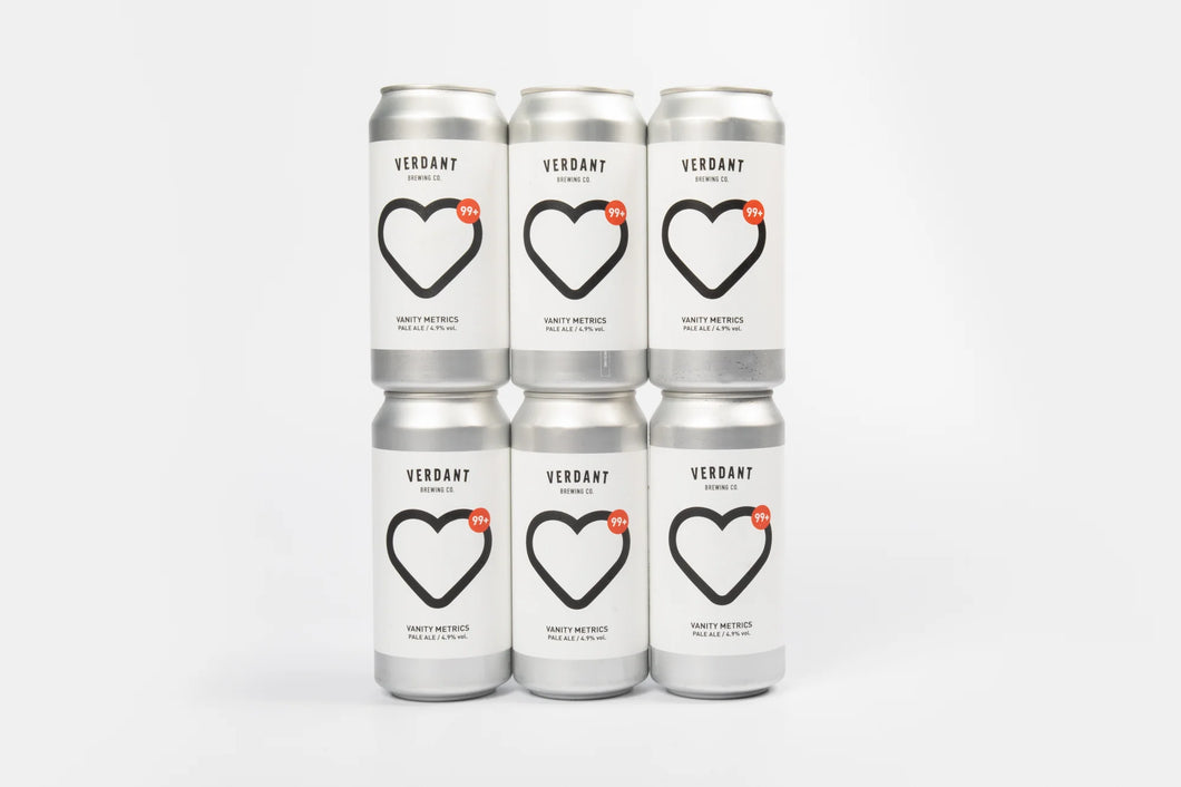 Vanity Metrics - Verdant Brewing Co - Pale Ale, 4.9%, 440ml Can