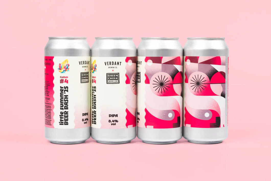 LSBB25 Collab Series #4 - Verdant Brewing Co X Green Cheek Beer Co - DIPA, 8.4%, 440ml Can