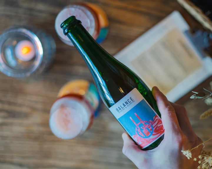 Ripple 2023 - Balance Brewing & Blending - Wild Ale with British Raspberries, 6%, 375ml Bottle