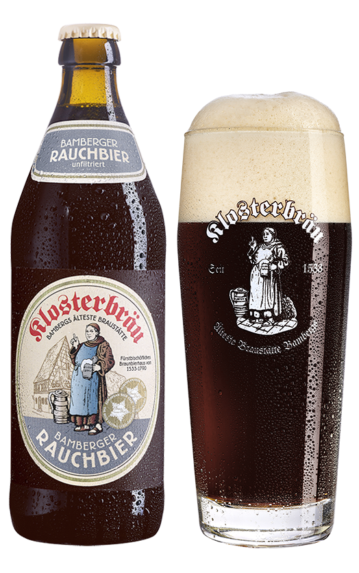 Rauchbier - Klosterbräu Bamberg - Smoked Beer, 5.3%, 500ml Bottle
