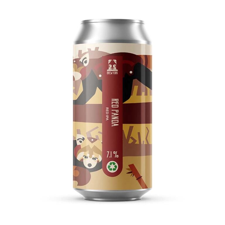 Red Panda - Brew York - Red IPA, 7.1%, 440ml Can