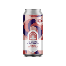 Load image into Gallery viewer, Rhubarb Blackberry Swirl Doughnut - Vault City - Rhubarb Blackberry Swirl Doughnut Session Sour, 4.3%, 440ml Can
