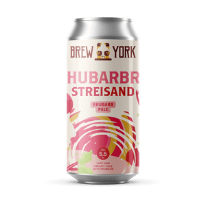 Rhubarbra Streisand - Brew York - Rhubarb Milkshake Pale Ale, 5.5%, 440ml Can