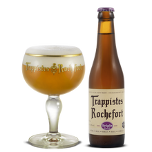 Load image into Gallery viewer, Trappistes Rochefort Gift Set - Brasserie Rochefort - Belgian Ales, 4x330ml Bottles &amp; Glass Gift Set
