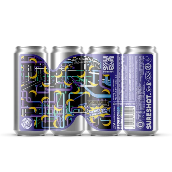 Sale At Dan Flashes - Sureshot - New England IPA, 6.5%, 440ml Can