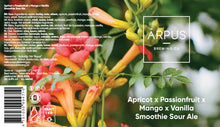 Load image into Gallery viewer, Apricot x Mango x Passionfruit x Vanilla Smoothie Sour Ale - Arpus Brewing Co - Apricot x Mango x Passionfruit x Vanilla Smoothie Sour Ale, 4.5%, 440ml Can
