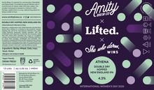 Load image into Gallery viewer, Athena - Amity Brew Co X IWD25 - DDH Pale Ale, 4.3%, 440ml Can
